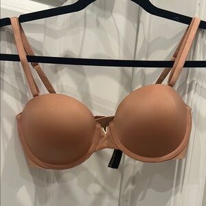 Nude strapless bra